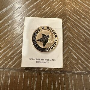 GEORGE‎ W. BUSH PRESIDENT 2000 PIN